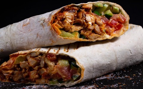 Шаурма свиная ассорти