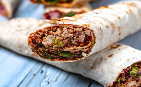 Шаурма с индейкой ассорти